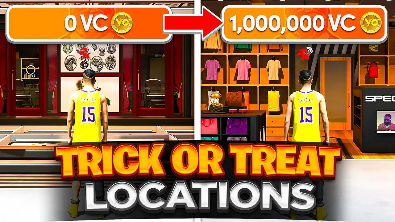 ВСЕ МЕСТА ДЛЯ ИГРЫ «СЛАДОСТЬ ИЛИ КАКОЙ-НИБУДЬ» В NBA 2K26! БЕСПЛАТНЫЕ 50 000 VC И НАГРАДЫ (СОБЫТИ...