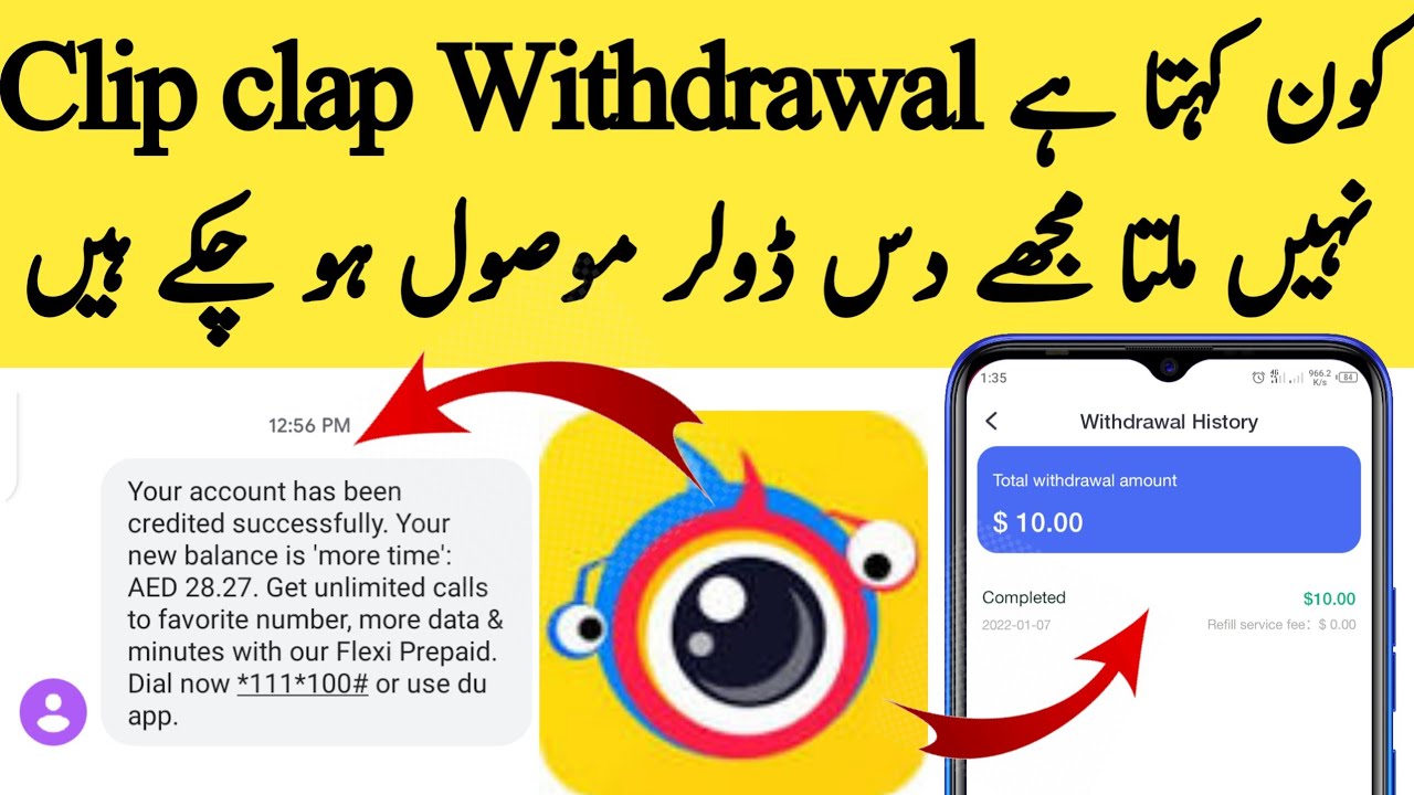 Clipclaps 10$ payment proof | clipclaps withdrawal declined problem solve