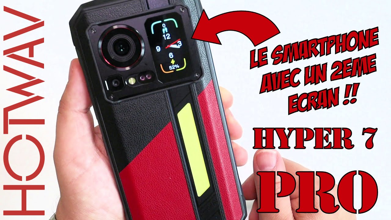 Hotwav Hyper 7 pro : deux écrans, pourquoi faire ?