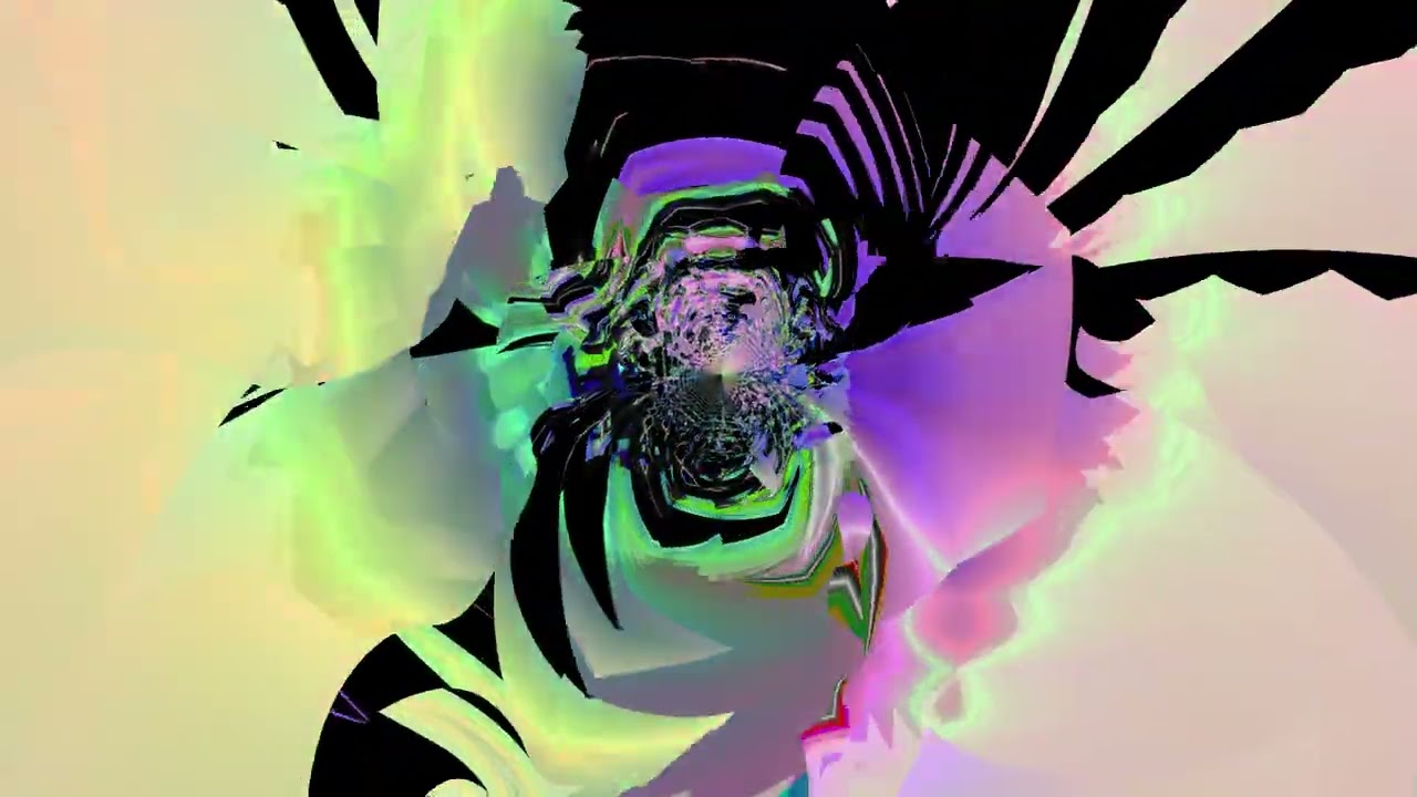 Abstract video synthesis loop 4K 60fps 300secs E9zG 083