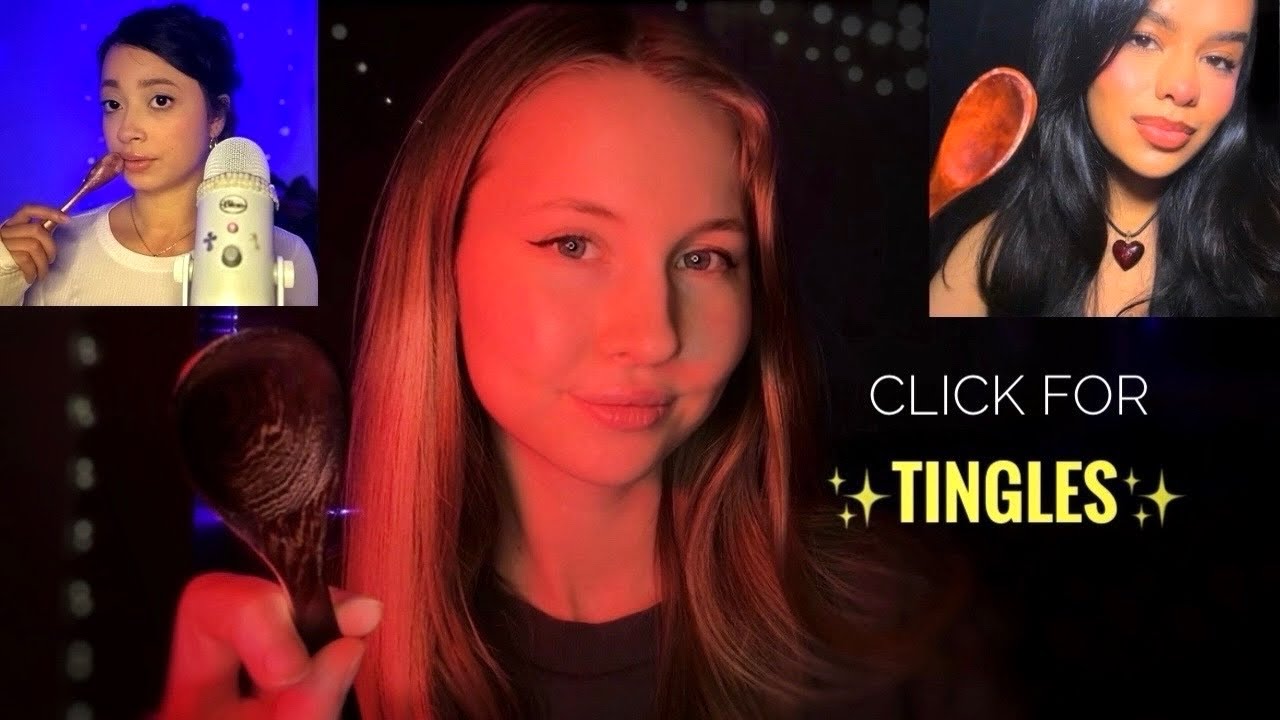 ASMR~30+ Min Eating Your Stress With a Wooden Spoon!✨ (intense mouth sounds)👄