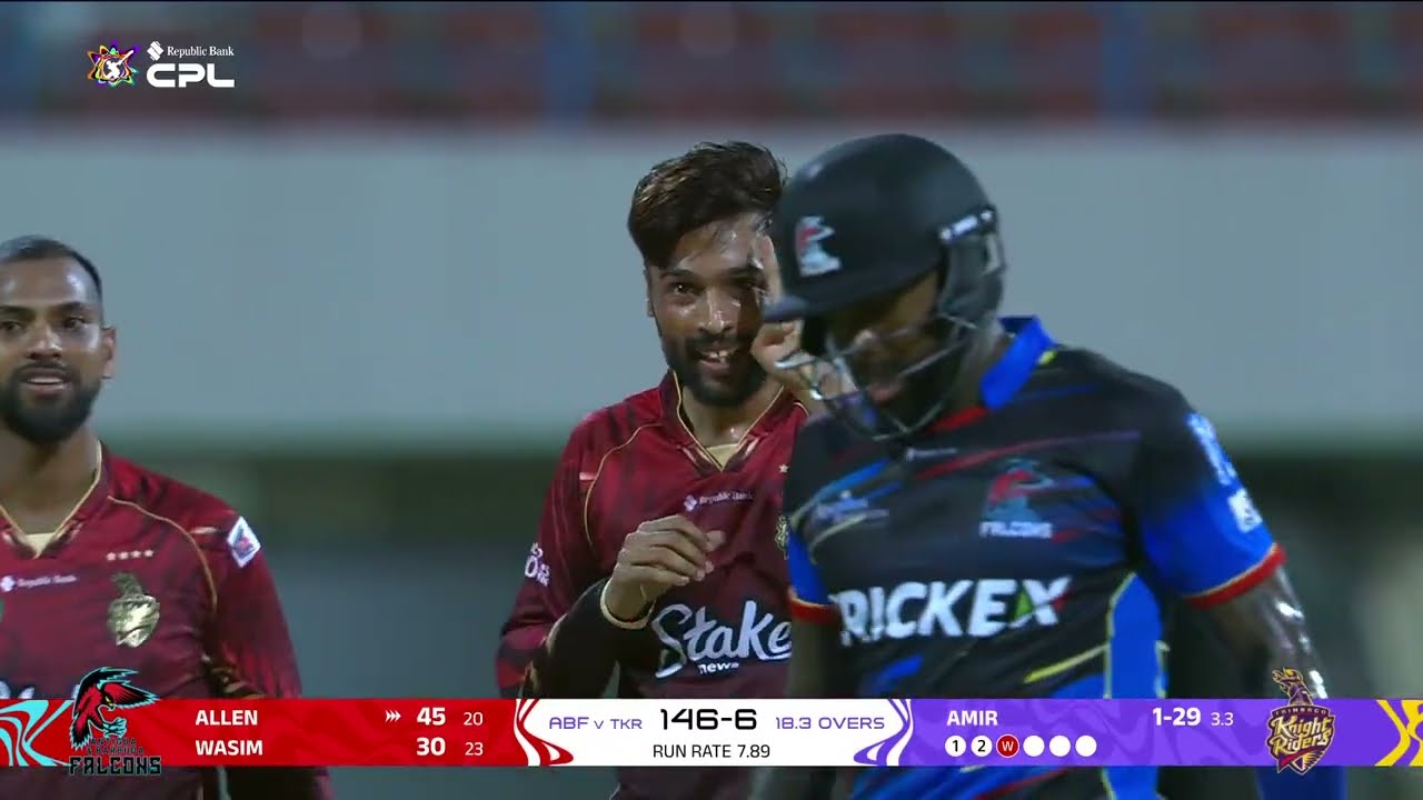 Mohammad Amir's BEST Wickets in CPL 2025!