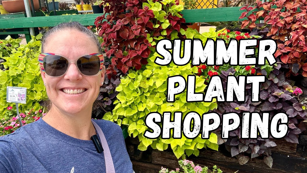 🌻 Summer PLANT SHOPPING || Garden Nursery Tour || Summer Gardening