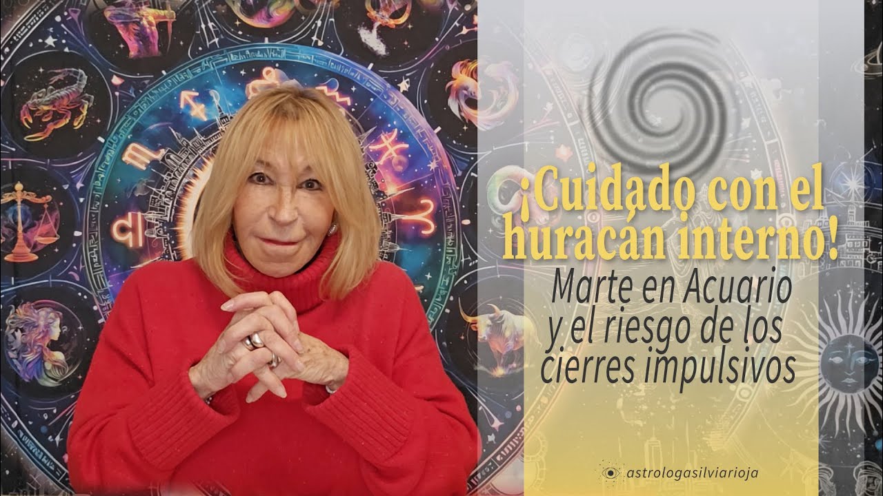 Marte en Acuario: ¡Cuidado con el huracán interno! El riesgo de los cierres impulsivos