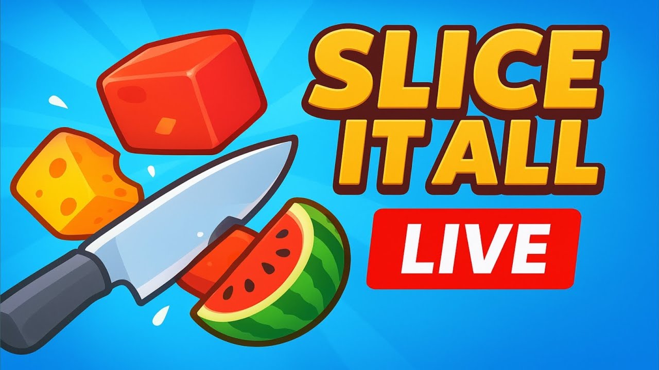 🔴 Slice It All, new knives, live now!!
