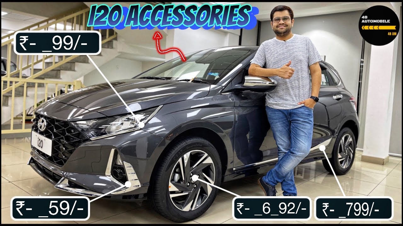 2021 Hyundai i20 Accessories With Pricing||Sports Variant Converted into Asta By Dealer’s end||