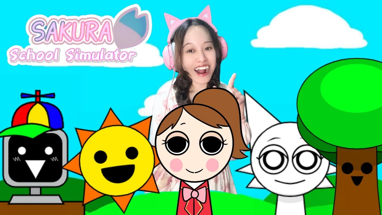 Sprunki Tapi Sakura School?!