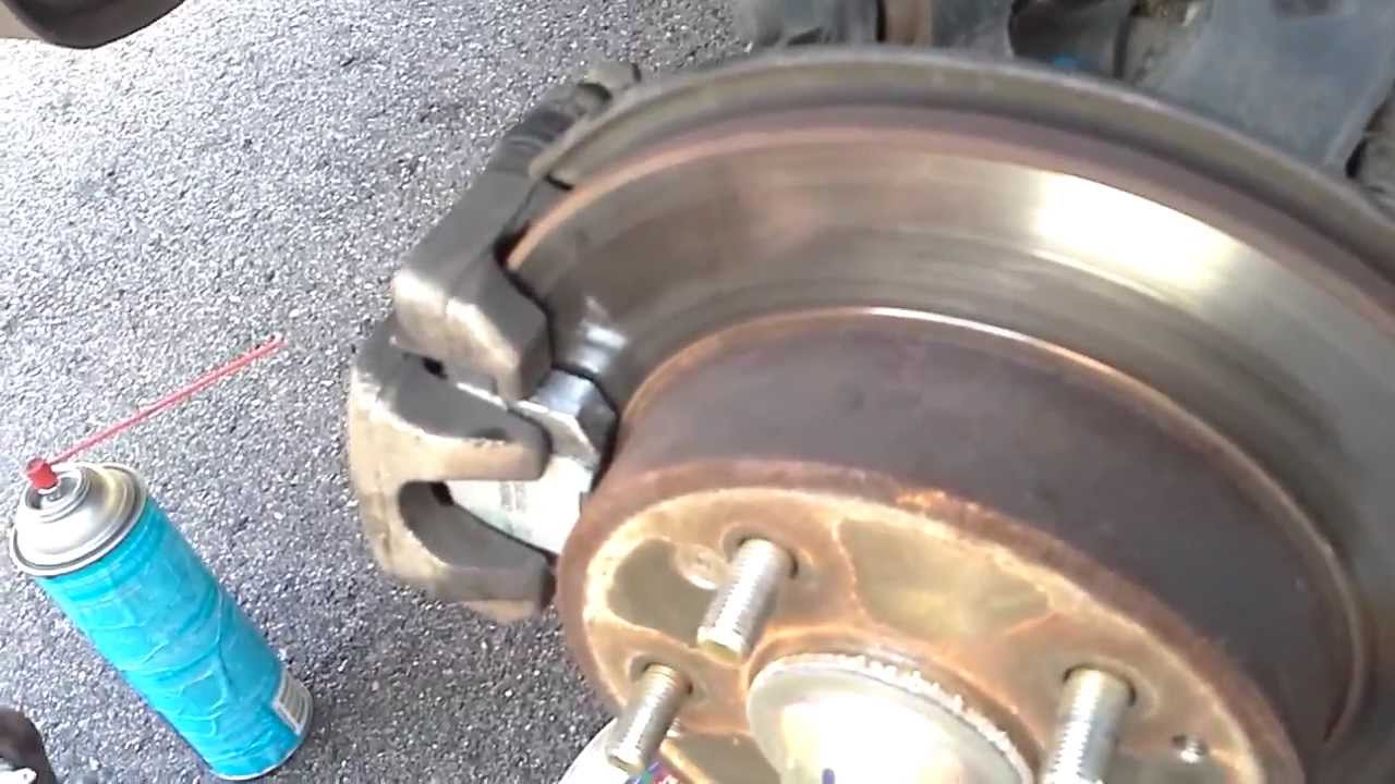 2002 Honda Accord Rear Brake Pad Change