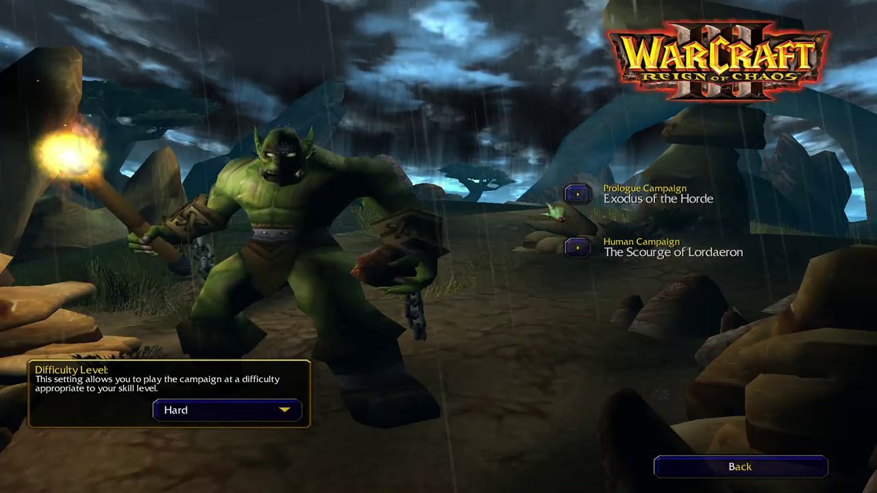 Warcraft 3 Reign of Chaos Exodus of the Horde Mission 1: Chasing Visions Hard