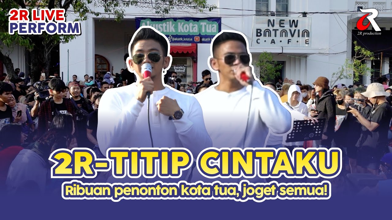 TITIP CINTAKU - RIZKI RIDHO feat. AKUSTIK KOTA TUA | SERU!! RIBUAN PENONTON KOTA TUA, JOGET SEMUAA!