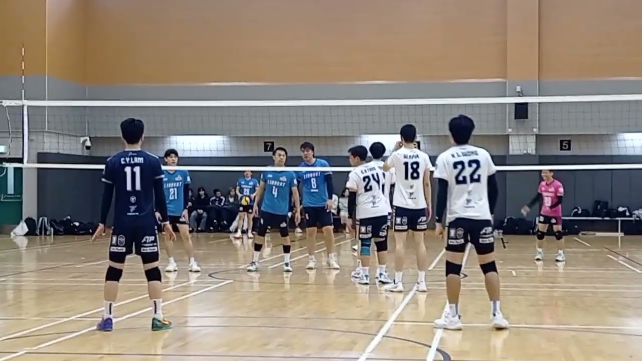 香港排球聯賽 2026 男子甲二組比賽選段：寧逸 VS 先鋒 20260222-4