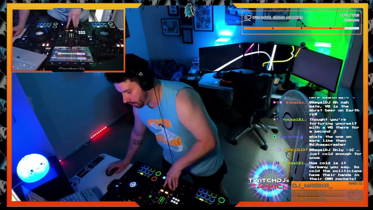 Twitch Livestream | Twitch DJ's Trance Raid Train | Trance Anthems