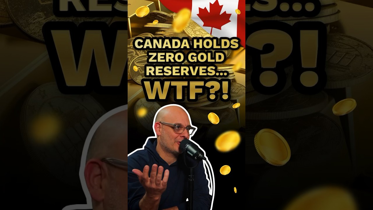 Canada Gold Poor - The Gold Awakening #gold #goldreserves  #canadiangovernment #bullion