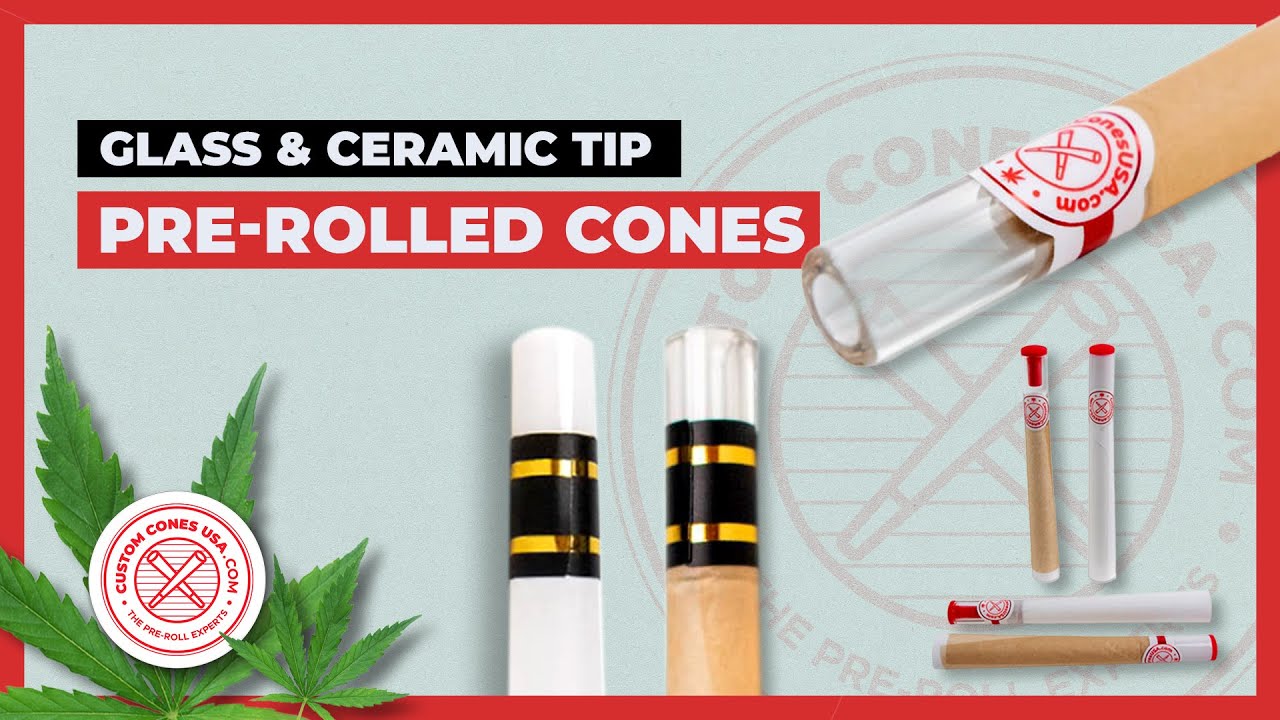 Glass & Ceramic Tipped CONES!! | Pre-Roll Product Overview