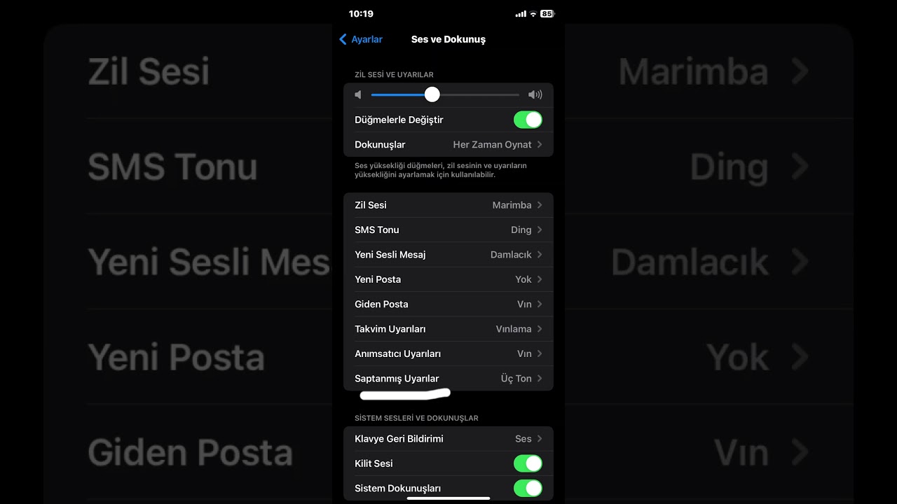 İphone İnstagram Bildirim Sesi Değiştirme ios 17