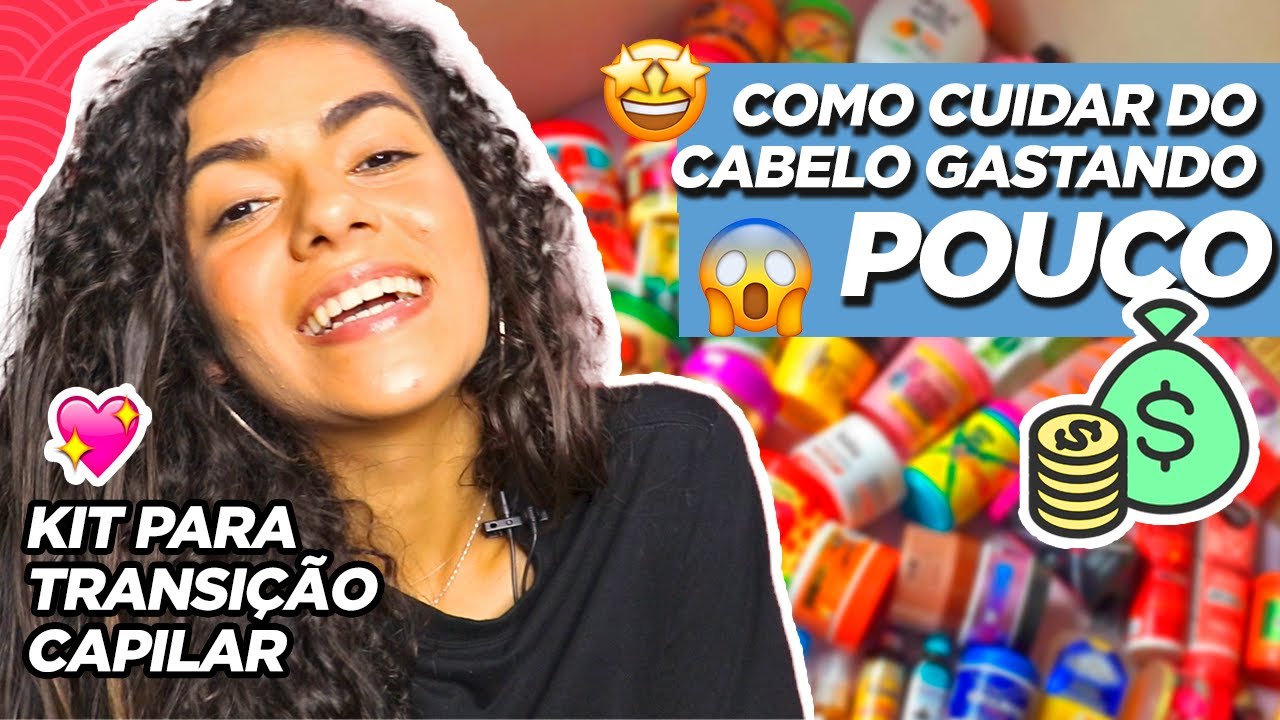 KIT PARA TRANSIÇÃO CAPILAR- (ECONOMIZANDO DINHEIRO)