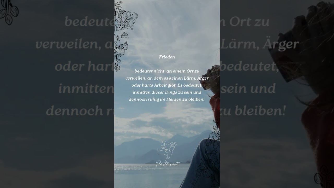 Innerer Friede: Die Stille inmitten des Sturms ✨🧘&zwj;♂️