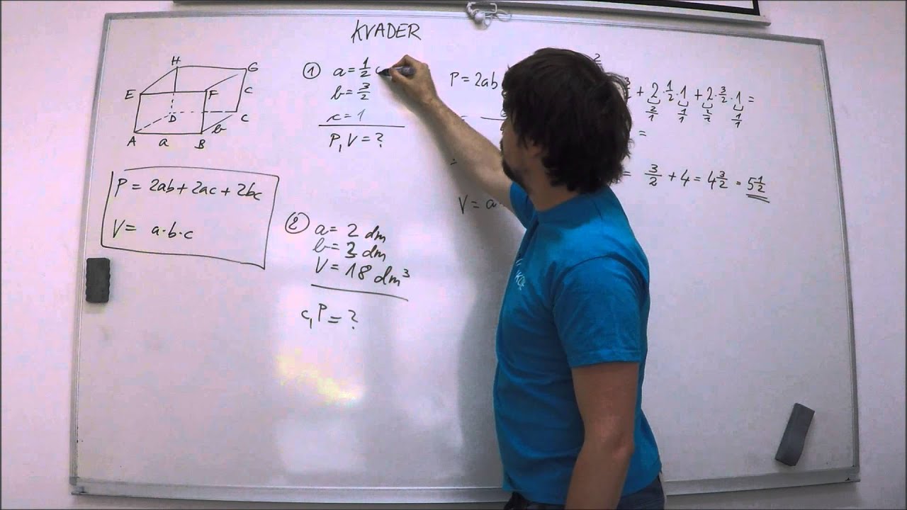 Kvader | Inštrukcije matematike