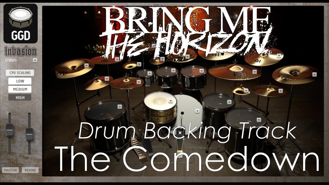 Bring Me The Horizon - The Comedown (Drum Backing Track) Drums Only