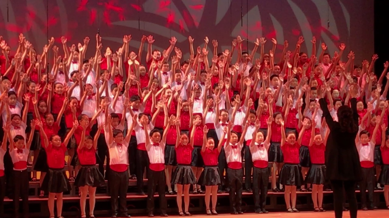 2016 경복예술제 4학년 합창 Bonse Aba, We go together
