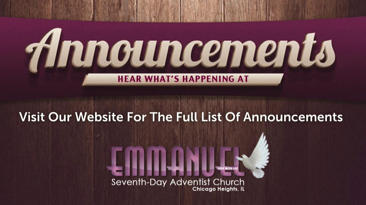 2-28-26 Emmanuel SDA Church