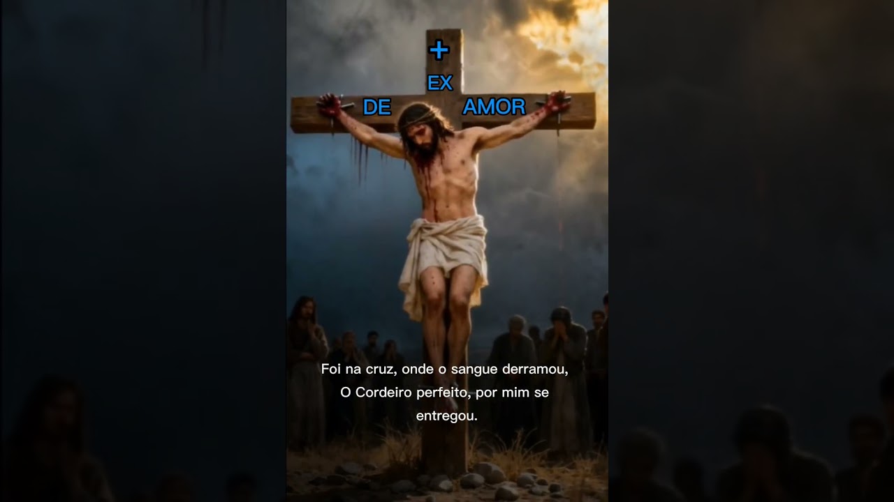 Maior exemplo de amor #god #jesus #reflexão #viral 