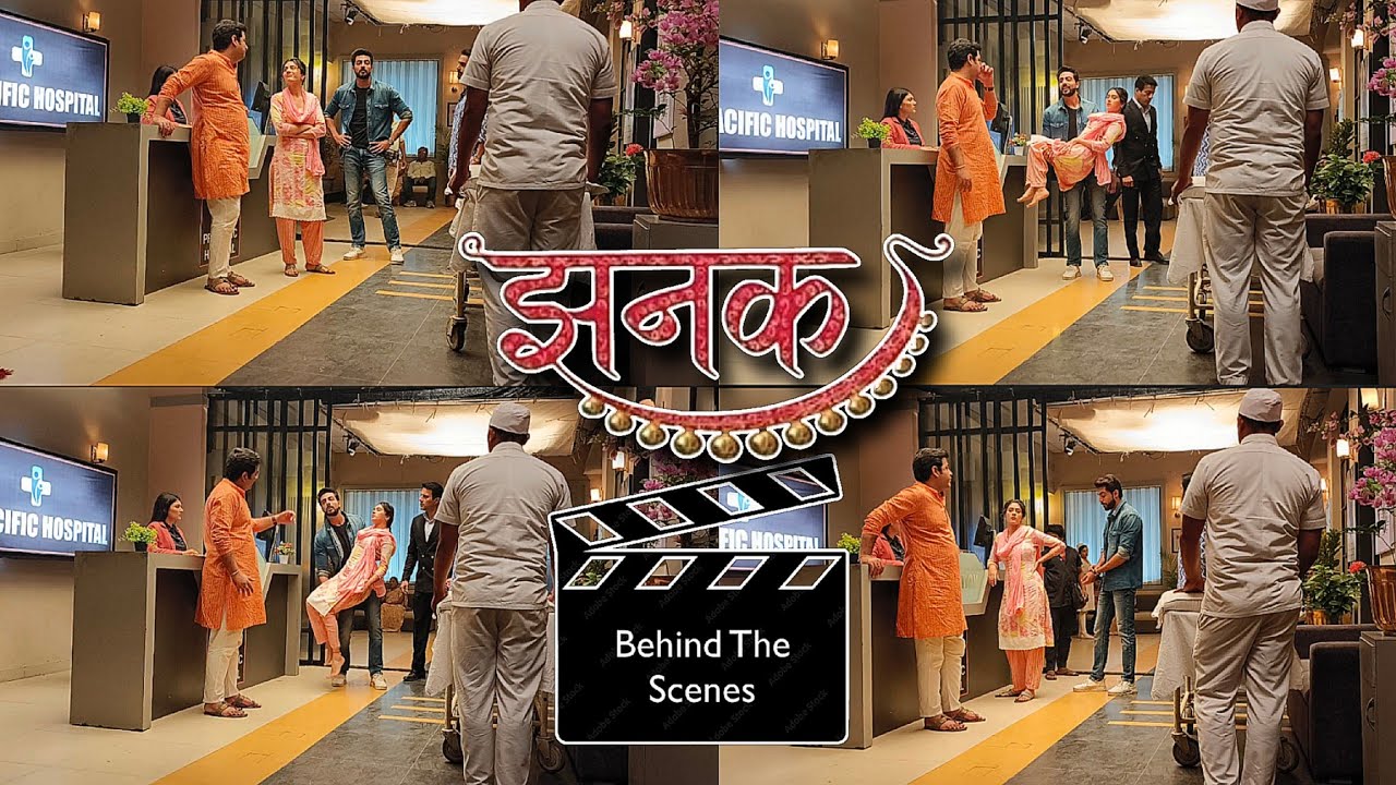 Jhanak On Set | Behind The Scenes Funniest Moments And Rehearsals | Jhanak And Anirudh Help Chottan