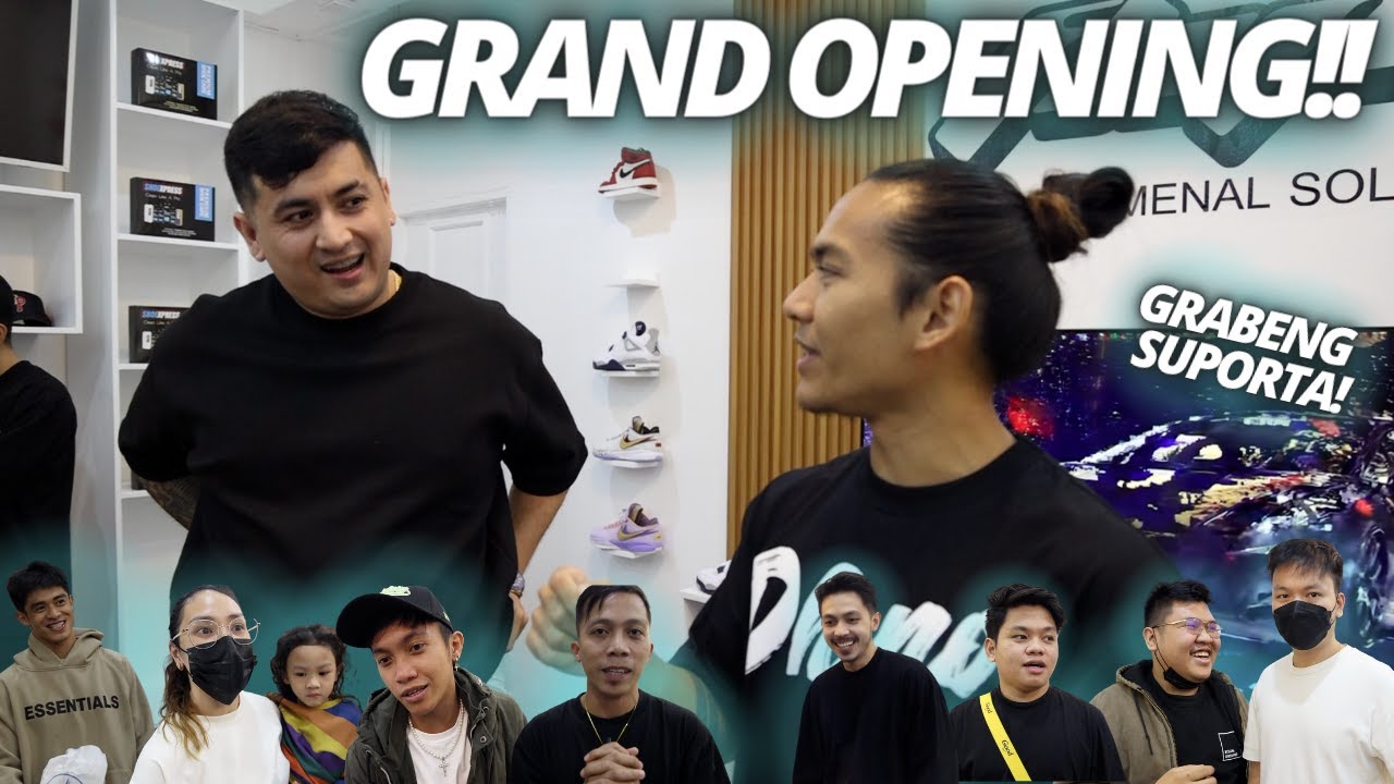 PUMUNTA SILA LAHAT SA GRAND OPENING NG BAGONG STORE