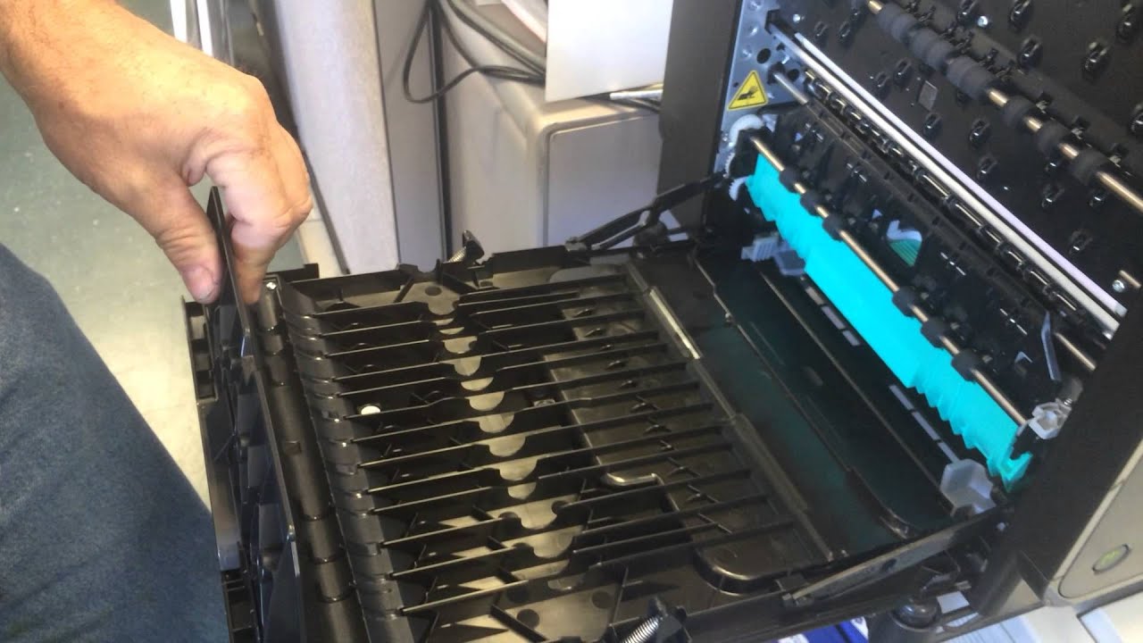 HP Pro-X Waste Ink Tray Maintenance. Printhead recovery and cleaning.