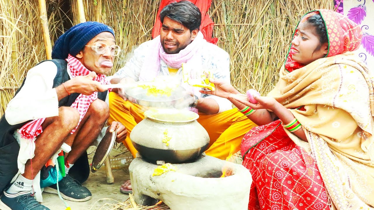 शनिचर देव के दिन खिचड़ी खाइके बुढ़वती में चिरकुटवा के चढल जवानी | (पारिवारिक कॉमेडी) Chirkut Baba