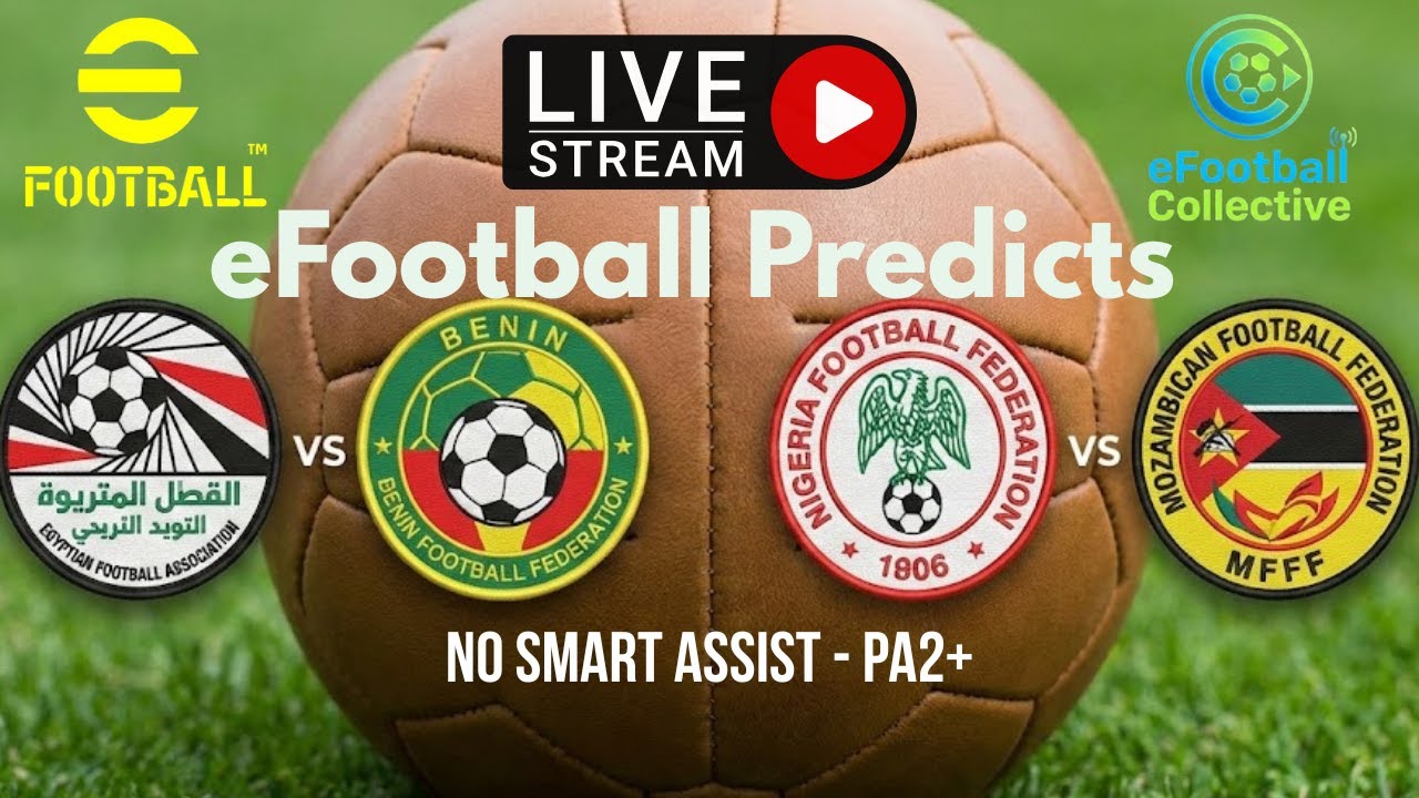 eFootball Collective Predicts AFCON Round Of 16 - Egypt vs Benin & Nigeria vs Mozambique ft. Osimhen