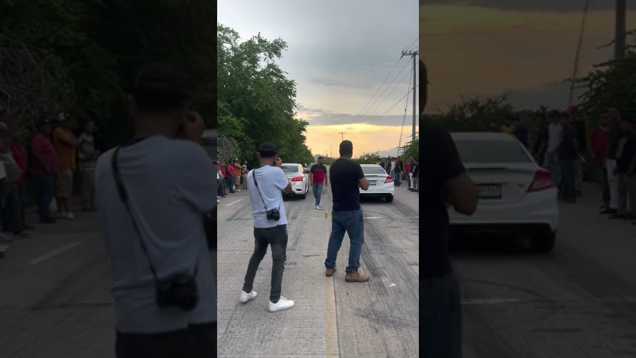 Sentra SR Turbo vs Honda Civic SI | Arrancones Manzanillo