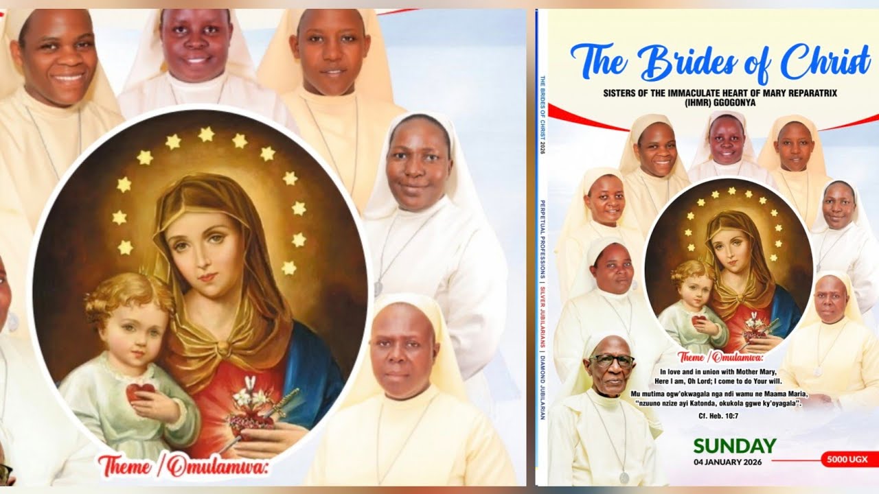 Perpetual Professions | Sisters of the Immaculate Heart of Mary Reparatrix Ggogonya. 4th Jan 2026