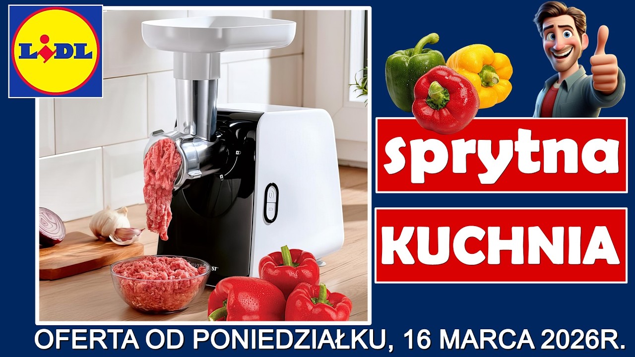 LIDL | Nowa Oferta od Poniedziałku 16.03.2026 | Sprytna Kuchnia