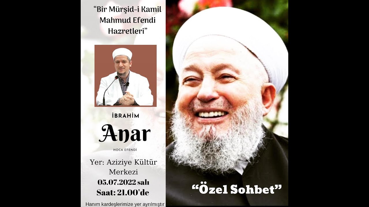 Mürşid-i Kamil Mahmud Efendi Hazretleri K.s | İbrahim Anar Hoca