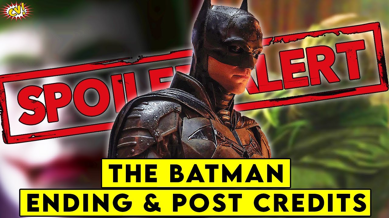 The Batman Ending & Post Credits Explained || ComicVerse