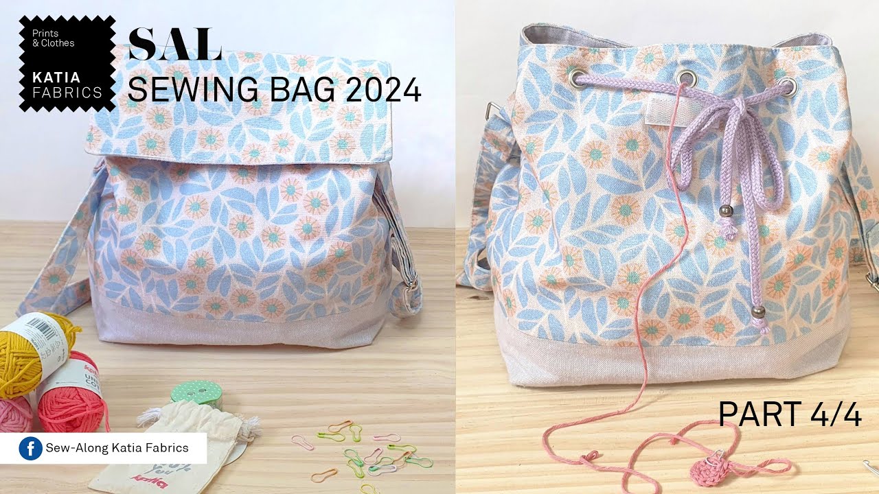 SAL SEWING BAG 2024 👜 PARTE 4 ✂️ Cómo Coser el Asa y los Últimos Acabados