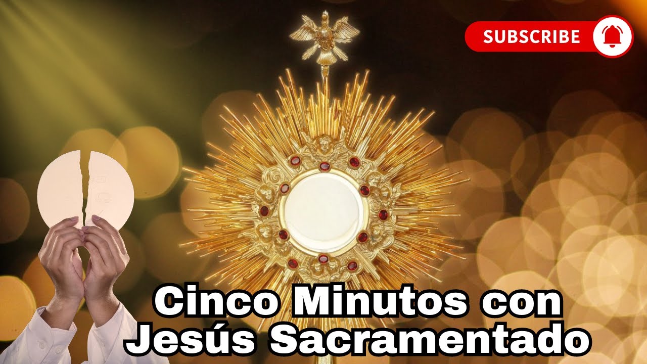 Cinco Minutos con EL SANTISIMO🔴🎚️ 4 de febrero de 2026  ¡PIDE y se te DARÁ!!
