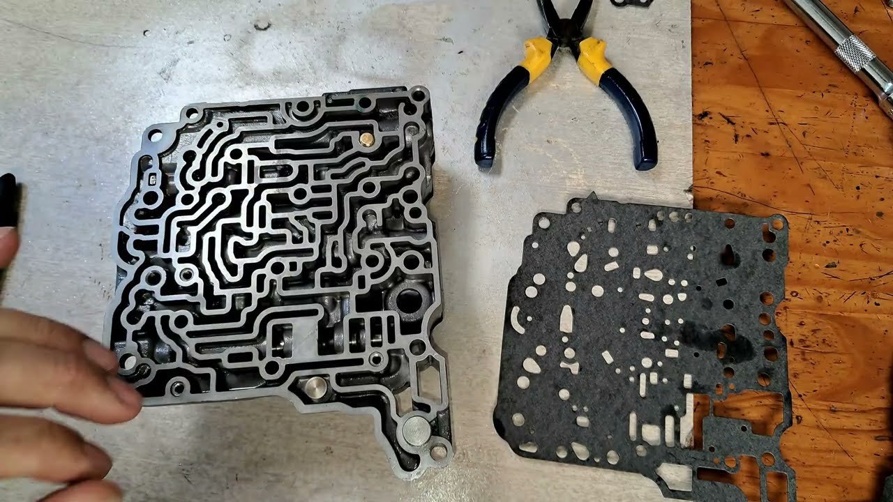 Revisão Completa do Corpo de Válvulas Câmbio Automático AW-5040-LN AF22 do Vectra 2.4 Parte 8