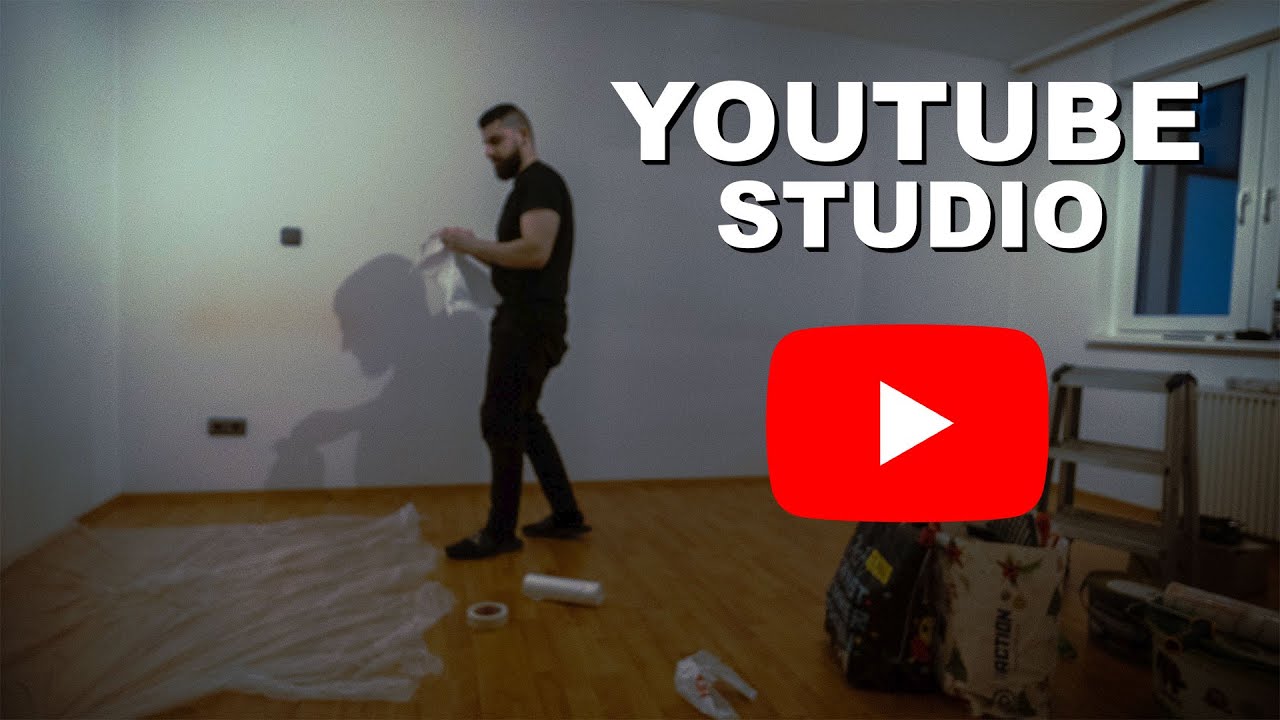 Ich fange an mein neues YOUTUBE STUDIO zu bauen!
