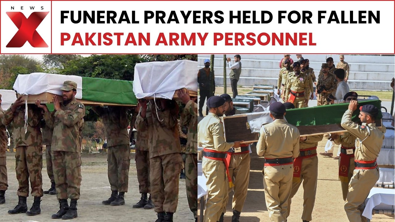 Mass Funeral Held for 22 Pakistan Army Personnel Killed in Chopper Crash | NewsX