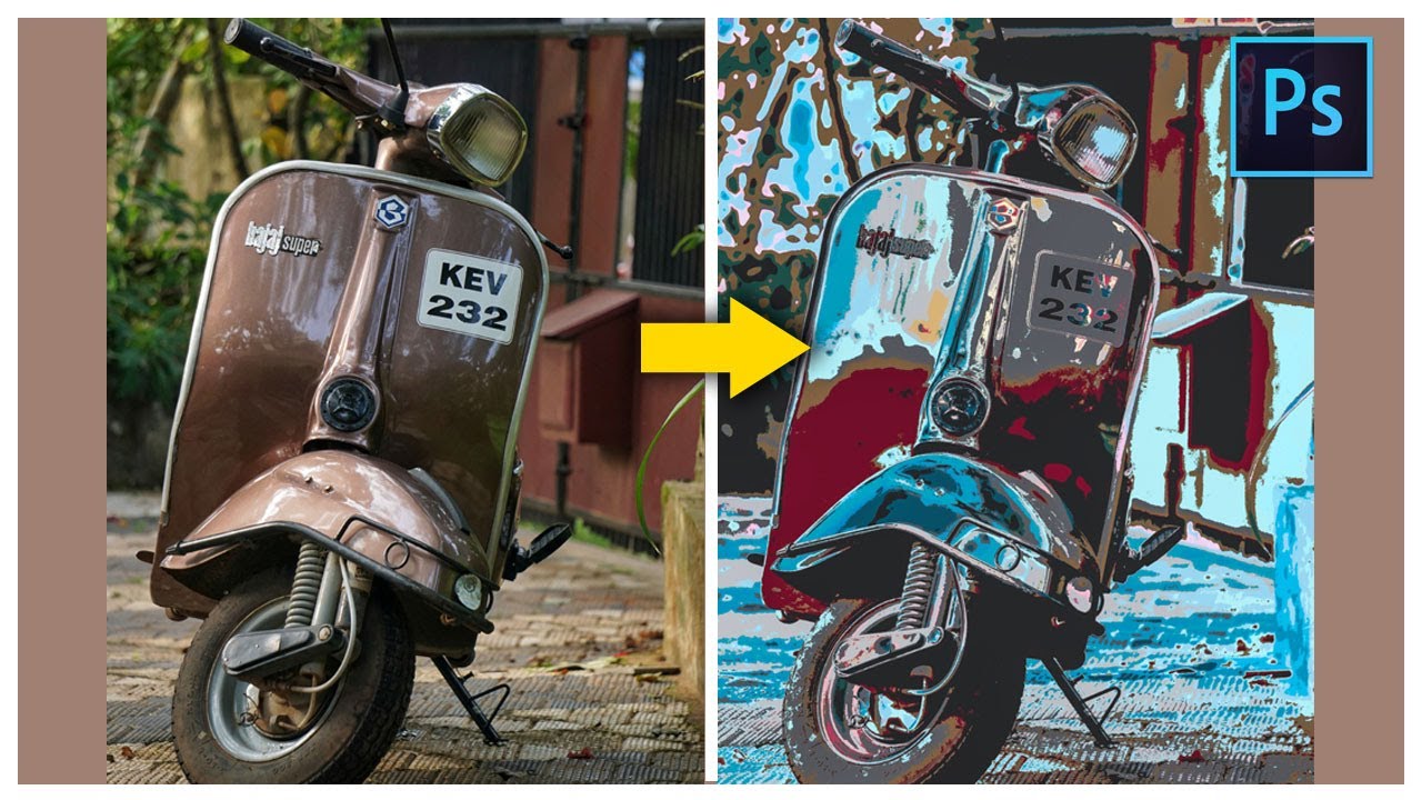 [ Photoshop Tutorial ] POSTERIZE Photo Effect - Photoshop 2021