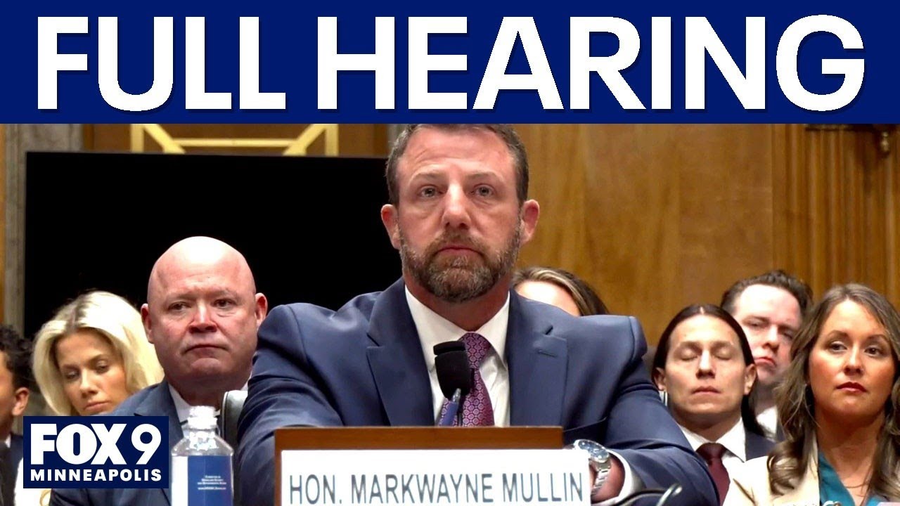 Markwayne Mullin faces confirmation hearing for DHS secretary [FULL]