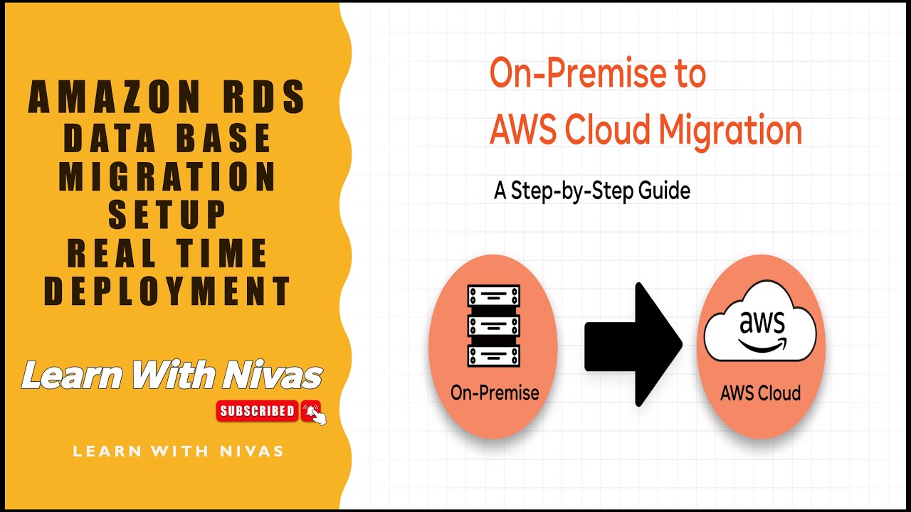 AWS RDS Explained | On-Premise to RDS Data Migration (Real-Time Demo) | Migration Project | Tamil