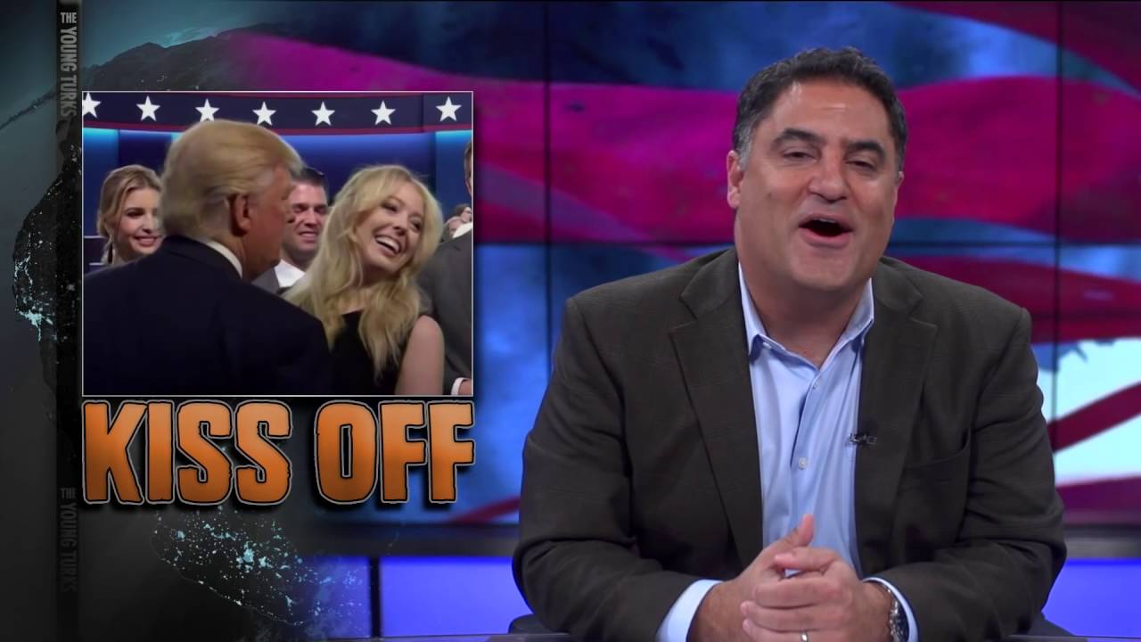 Trump's Daughter Dodges Kiss VIDEO
