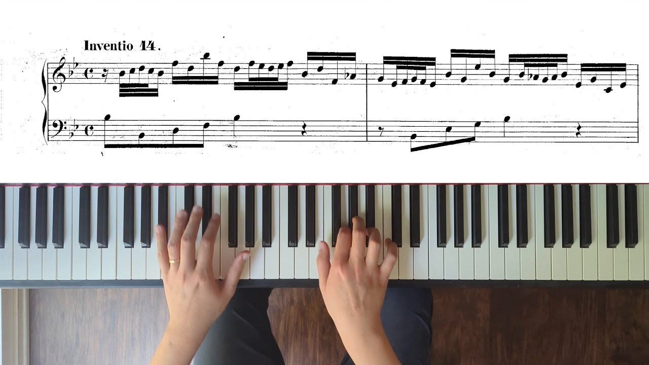 Invention No. 14 in B-flat major, BWV 785