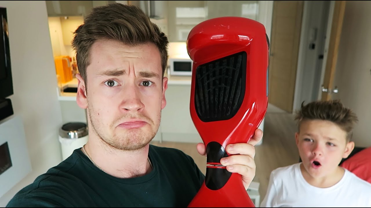 I CRASHED MY HOVERBOARD