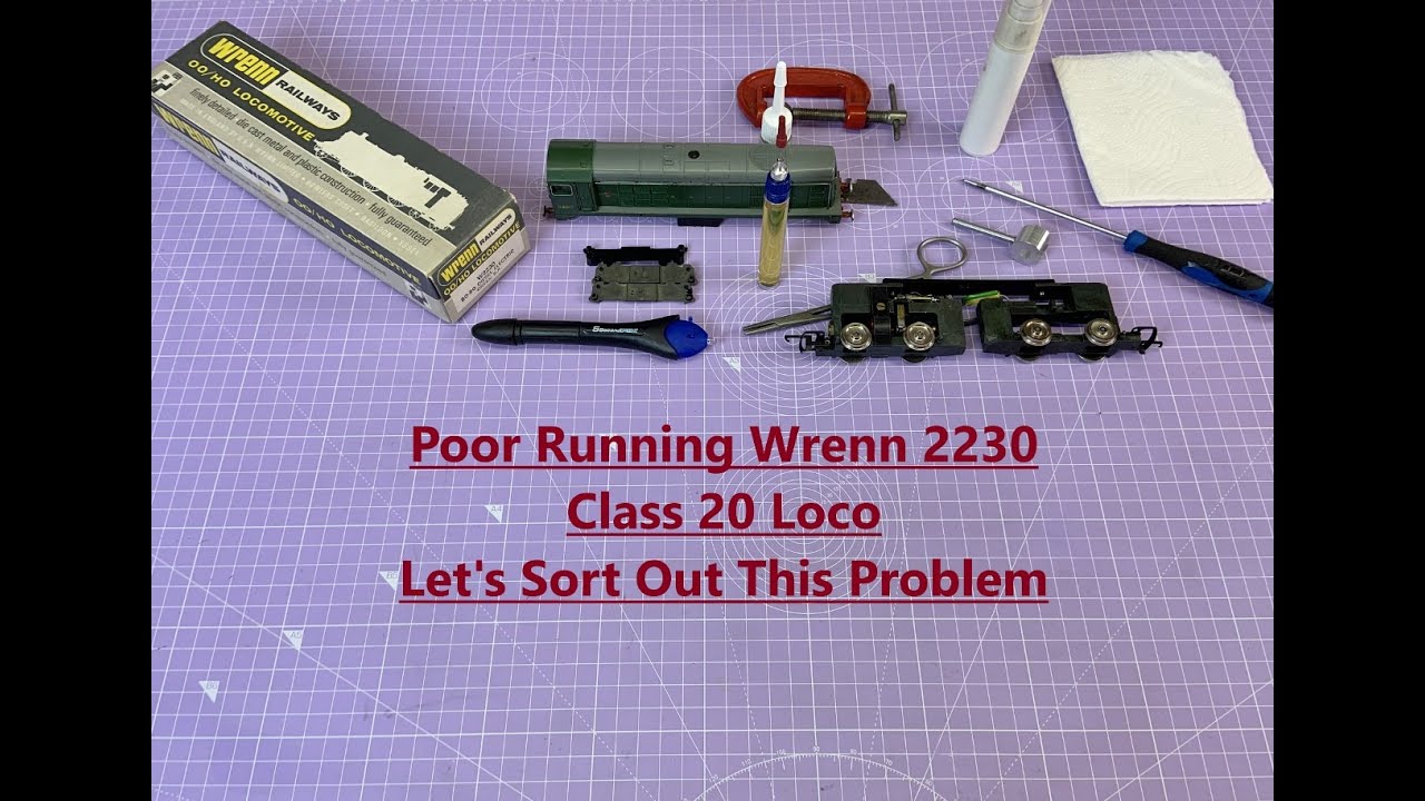 My Poorly Wrenn 2230 Class 20 Bo-Bo Diesel Electric Needs Help, Can I Find The Problem With This?