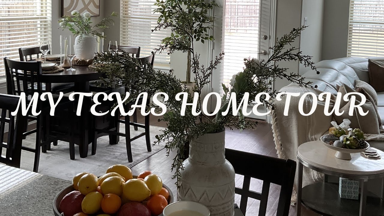 From Empty House to Elegant  Home✨ | My Texas Home Final Reveal Home Tour #viralvideo #housetohome 
