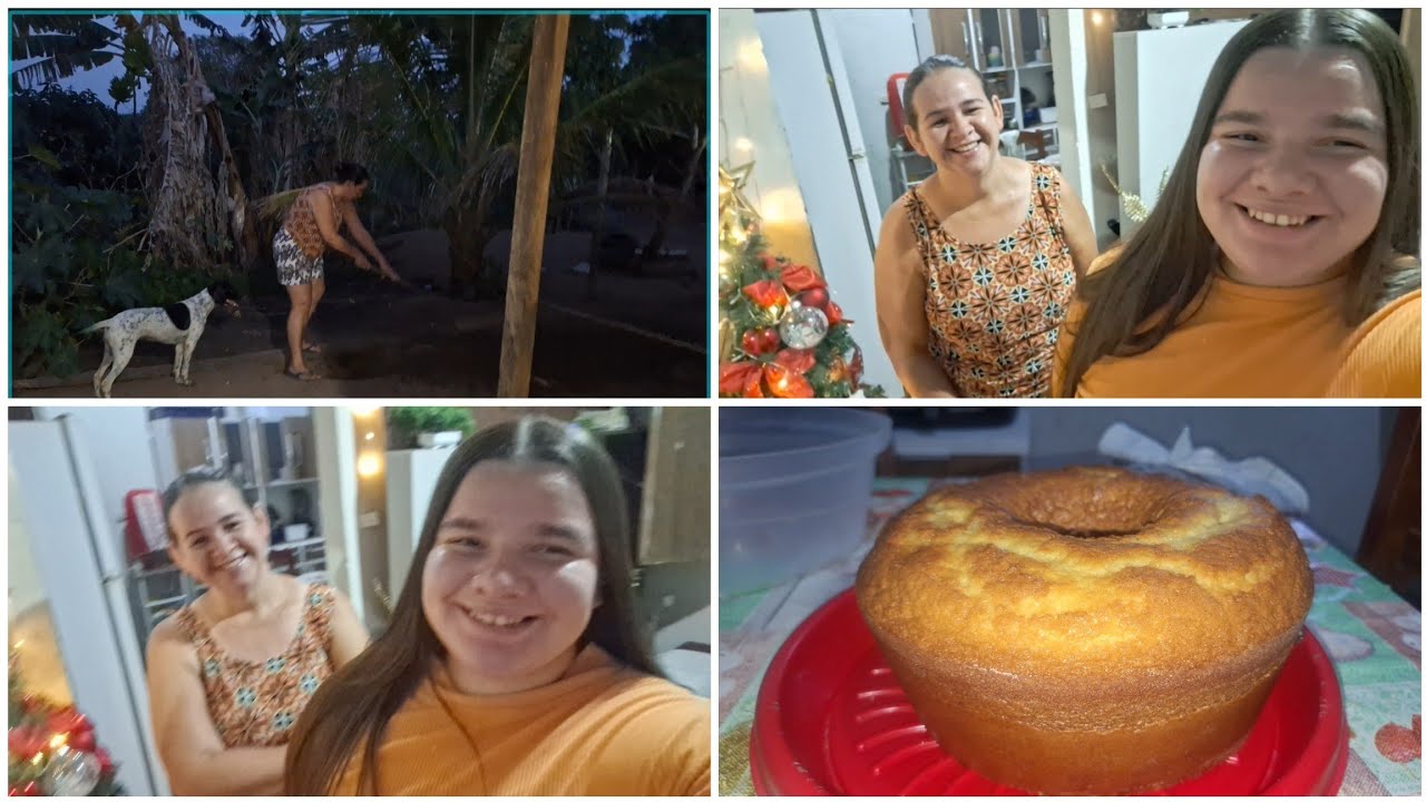 FELIZ ANO NOVO BRUNA E EU TIRAMOS MARACUJÁ E FIZEMOS BOLO